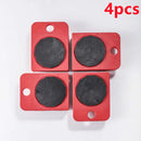 Conjunto de rolo de transporte para móveis, levantador de móveis para serviço pesado, ferramenta de transporte, roda de rolo para mover móveis