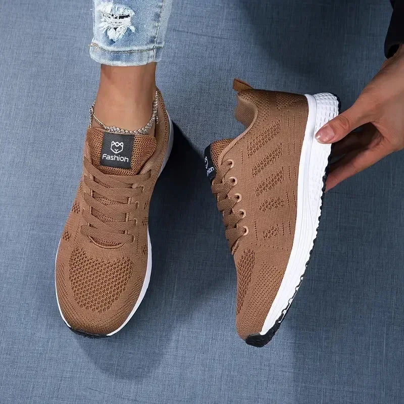 Running Shoes for Women Breathable Casual Sneakers Luxury Brand Sport Shoes Summer Fashion Light Basketball Tennis Walking Shoes