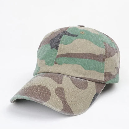 Japanese Style Street Tide Brand Soft Top Camouflage Baseball Cap Female Face Little Wild Peaked Chapéu Da Nike Cap