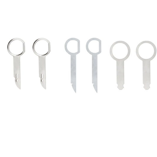 Car radio removal tool, 2 pieces, stereo head unit, audio, car repair, special disassembly extraction tool for VW Audi
