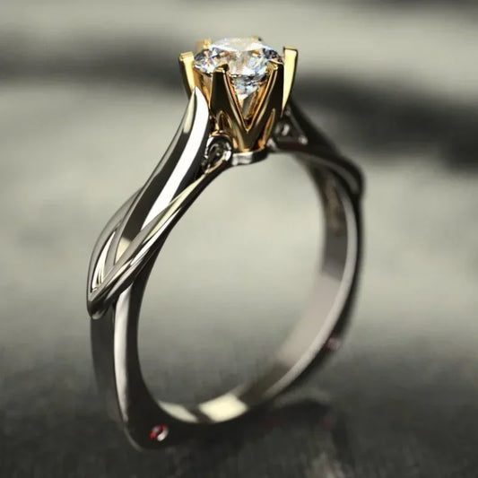 Anillo de oro puro de 18 quilates para mujer, anillos de moissanita natural con piedras preciosas, hermosa joyería para parejas, accesorios de boda, nueva tendencia 2023
