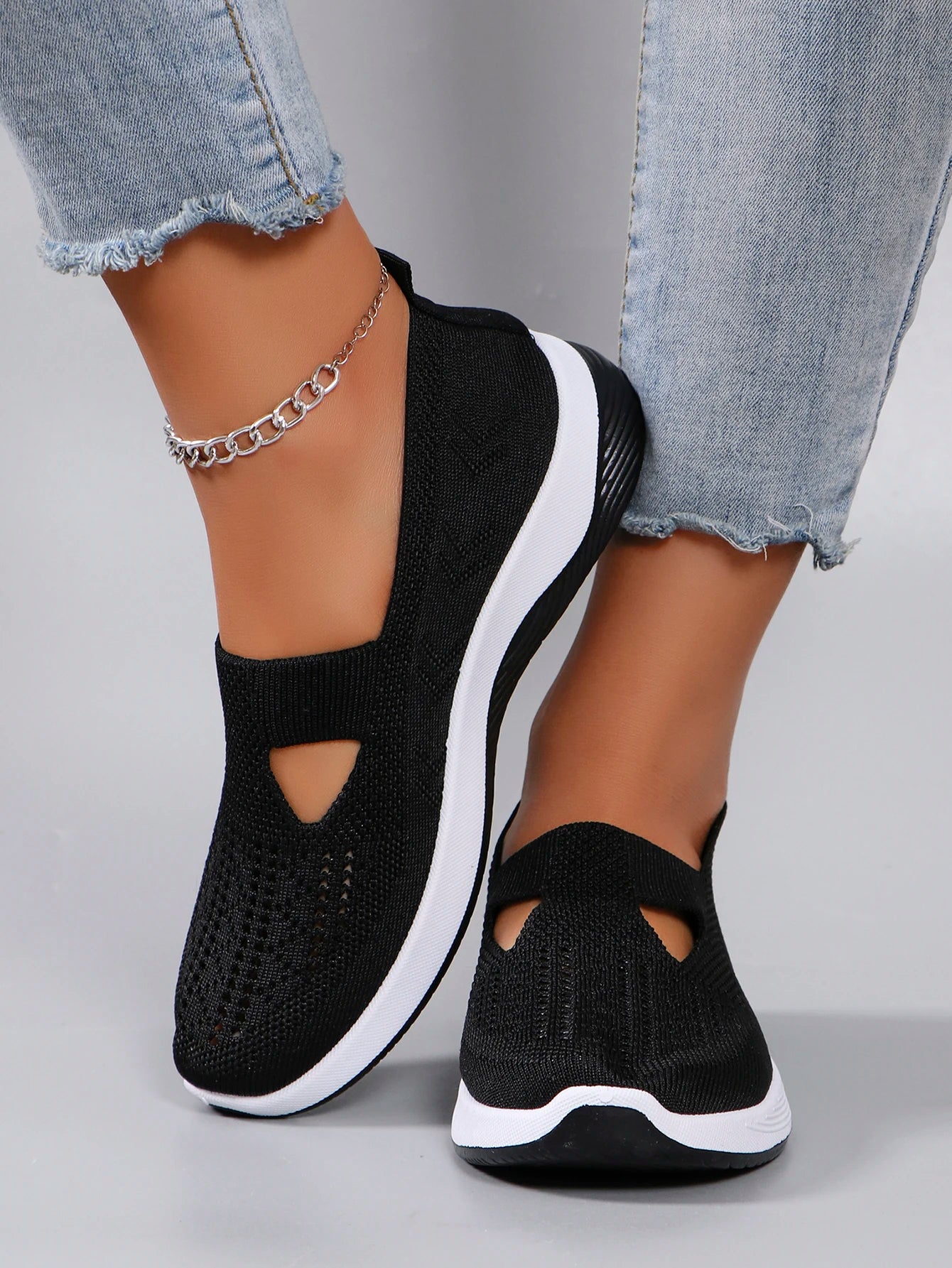 Zapatillas deportivas de primavera para mujer, modernas, transpirables, ligeras, antideslizantes, resistentes al desgaste, informales, planas.
