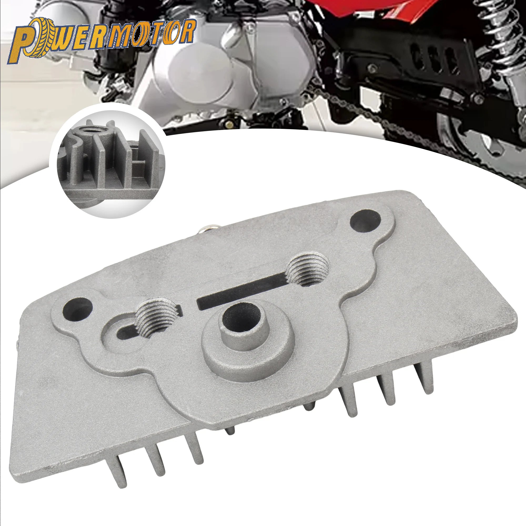 Motorcycle Oil Cooler Adapter Engine Cylinder Cover For Monkey Motobike ATV Quad Bike 50cc 70 90 110cc 125cc 140cc Dirt Pit Bike