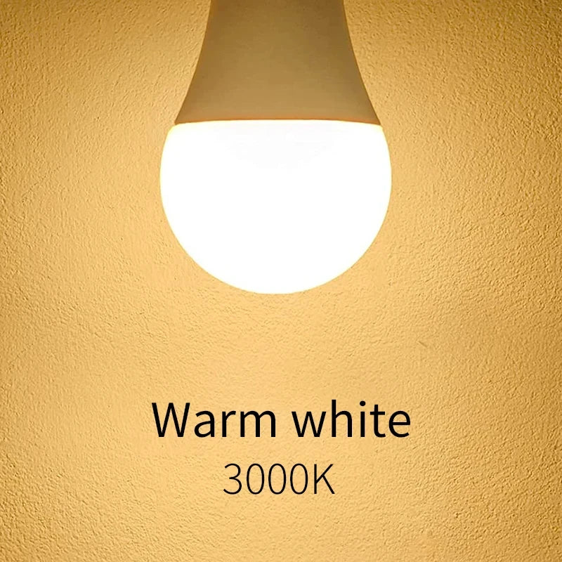 24 pçs lâmpadas led e27 e14 b22 ac220v lâmpada 20w 18 15 12 9 6 3 lampada sala de estar casa led bombilla
