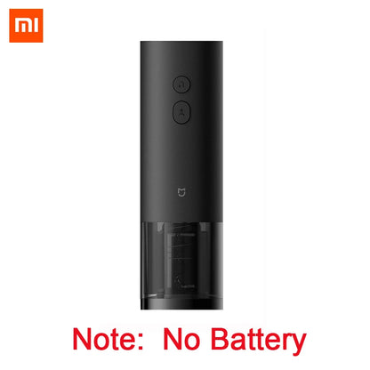 New Xiaomi Mijia Electric Wine Opener Battery Automatic Bottle Cap Opener for Red Wine Beer with Foil Cutter Kitchen Accessories