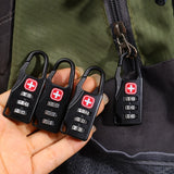 5/1pcs Mini Portable Suitcase Password Locks Anti-theft Lock Buckle Convenient Bag Cabinet Lock Student Dormitory Door Locks