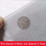 4-500mesh Stainlessy Steel Mesh Filter Net Filter Metal Net Filtration Woven Wire Sheet Screening Filter Home Kitchen Strainers