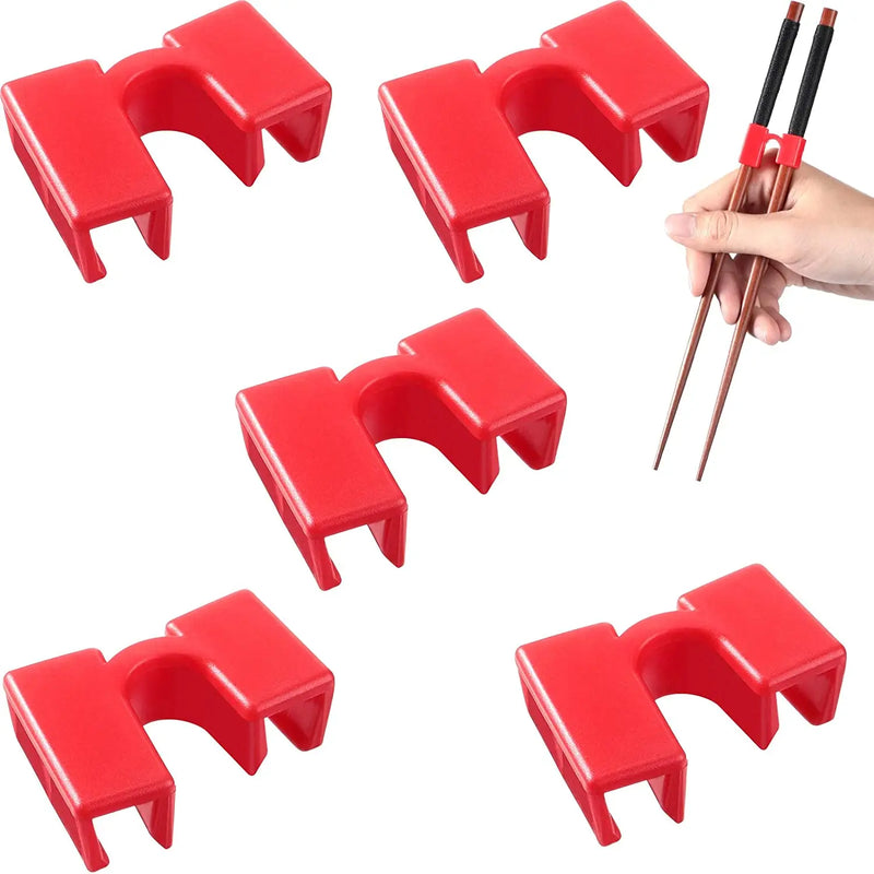 5/6/8PCS Reusable Chopstick Helpers Training Chinese Chopstick Holder For Children Beginner Trainers Learner Kitchen Tableware