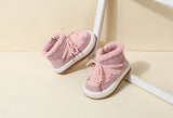 GT-CECD New Autumn/Winter Baby Boots Warm Plush Rubber Sole Toddler Kids Sneakers  Infant Shoes Fashion Little Boys Girls Boots