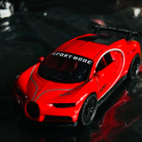Simulated alloy sports car, toy car model, gift and decoration collection for boys during holidays