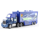 Disney Pixar Cars 2 3 Toys Lightning McQueen Truck Jackson Storm Uncle Mack 1:55 Diecast lorry trailer Model Child kids Gift