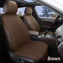 Universal Flax Car Seat Cover Front Rear Cushion Comfortable Breathable Protector Mat Four Season Pad Auto Interior Accessories