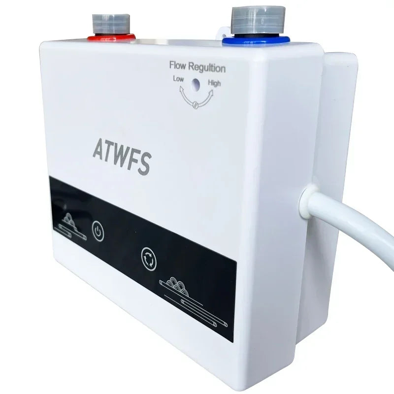 ATWFS Instant Water Heater 220V 4600W Portable Electric Heaters for Bathroom Hot Water Shower and Home Kitchen Heating