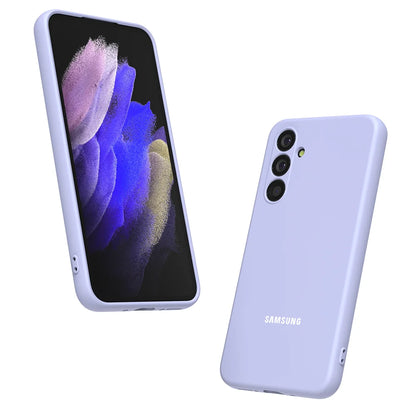 Funda de silicona líquida para Samsung Galaxy A55, A35, A25, A15, A05S, A04S, A54, A34, A24, A14, A23, carcasa protectora