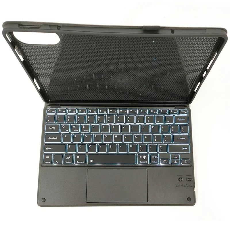 Trackpad Backlit Bluetooth Keyboard Case For Xiaomi Redmi Pad Pro 12.1 Inch Funda Tablet Case Spanish Keyboard Cover Portuguese