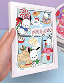 Sanrio Diamond Painting New Hello Kitty Kuromi Full Round Diamond Mosaic Art 5D DIY Cross Stitch Kits Home Decor with Frame