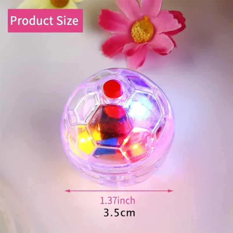 3 pelotas interactivas para gatos con flash, equipo paranormal, juguetes fantasma, bolas de movimiento, juguete ligero para mascotas, flash, movimiento de caza.