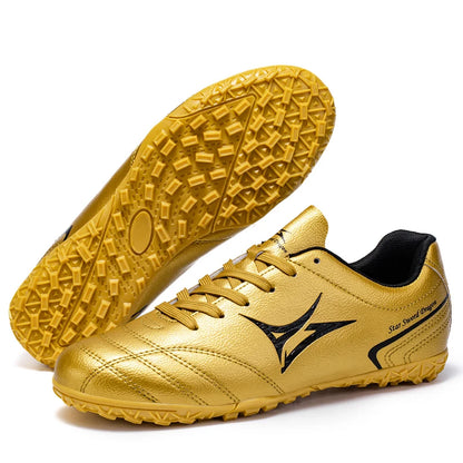 New Men Soccer Shoes Match Sneakers Football Boots Long Spikes Ultralight Breathable Indoor Cleats Training Drop Shipping