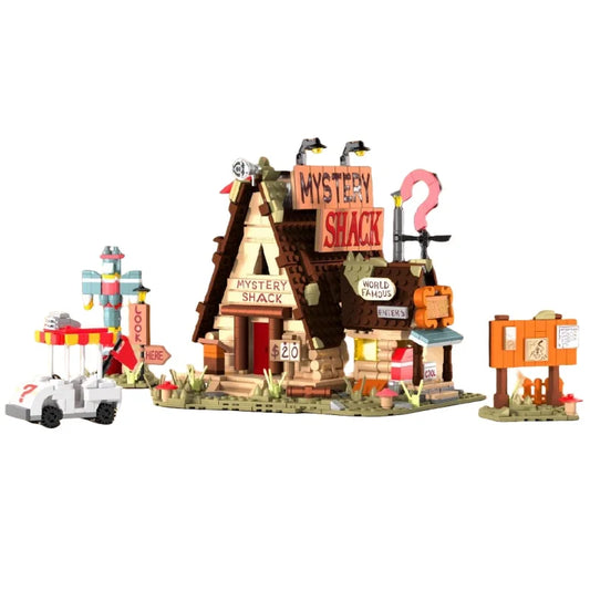 1125PCS/set CLassic TV Shows Gravityed Fall House Building Block Toy for Kids Fan Gifts Farm Architecture Model Bricks City View