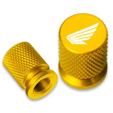 2PCS Motorcycle Aluminum Alloy Tire Wheel Parts Valve Stem Caps Cover For HONDA Hornet NT1100 CBR CB Shadow PCX VFR XADV Forza