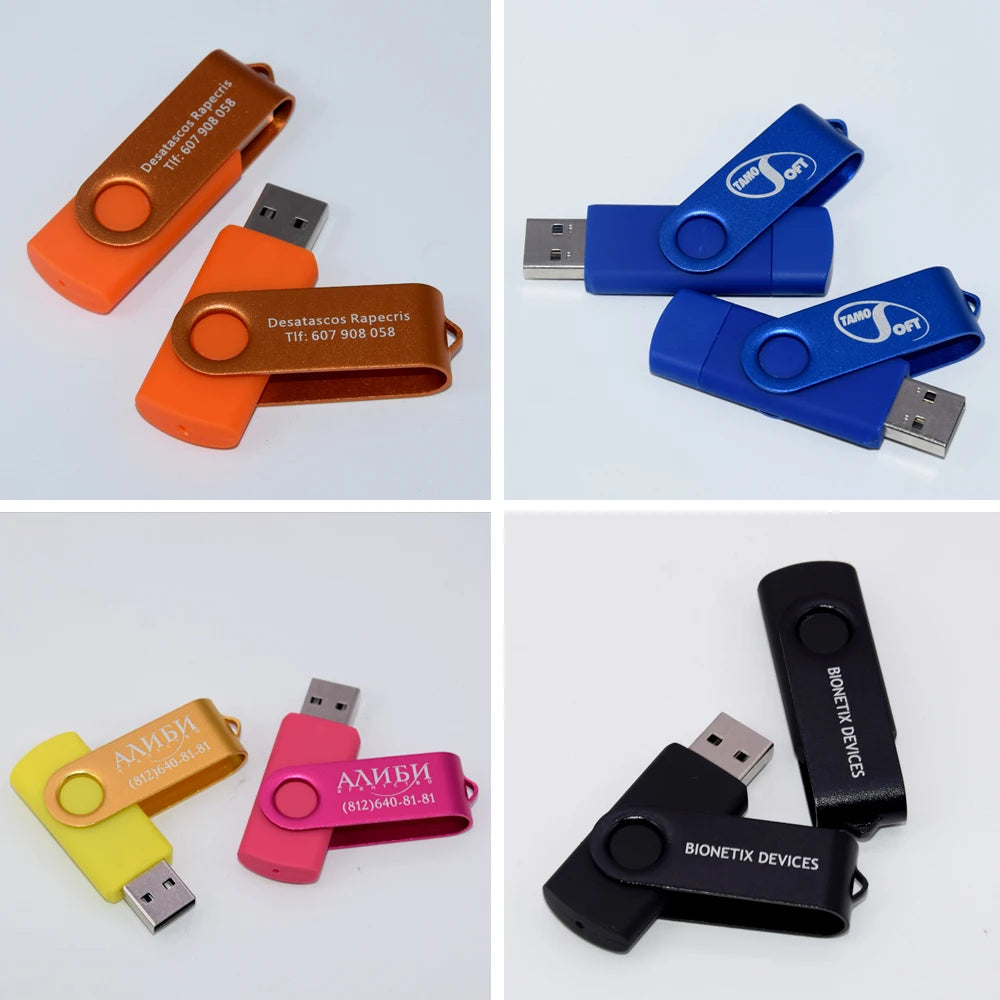 metal USB Flash Drive 128GB 64GB 32GB high-speed 16GB 8GB 4GB memory Flash USB Stick pen drive 128MB 512MB PenDrive 2.0