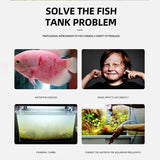 3/4/5/6W Wall Mounted Aquarium Filter Waterfall Filter for Small Fish Tank Filtering Equipment with Filter Media and Circulating