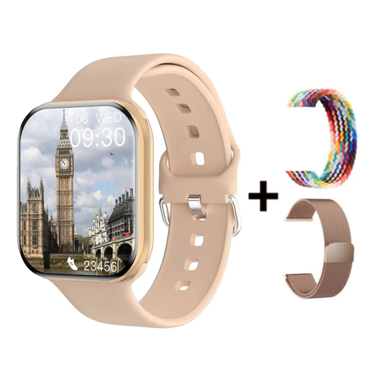 NEW Smart Watch Series 10 HD Screen Custom Dial Wireless Charging Men BT Call NFC Women Sport GPS Smartwatch For IOS Android