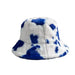Cow print Blue
