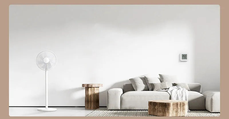 XIAOMI MIJIA Floor Fan,7 Blade,Adjustable wide-angle 90°,Home Fan For Living room,Support Connect MI HOME APP Wired Fan