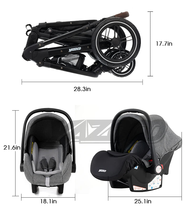 Baby stroller 3 in1,four wheel stroller,2 in 1 baby car,Lightweight strollers,Mutifunction Strollers,baby carriage,Poussette