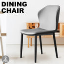 2pc dining chair Kitchen Chairs PU Padded Seat chair Cafe Chair Soft Bedroom Luxury Chairs Relaxing Home Furniture Kitchen Chair