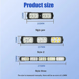 1PCS Truck LED Light Side Flashing Warning Emergency Indicator Lamp For Van Truck Motorcycle Pickup Offroad Decor Accessories