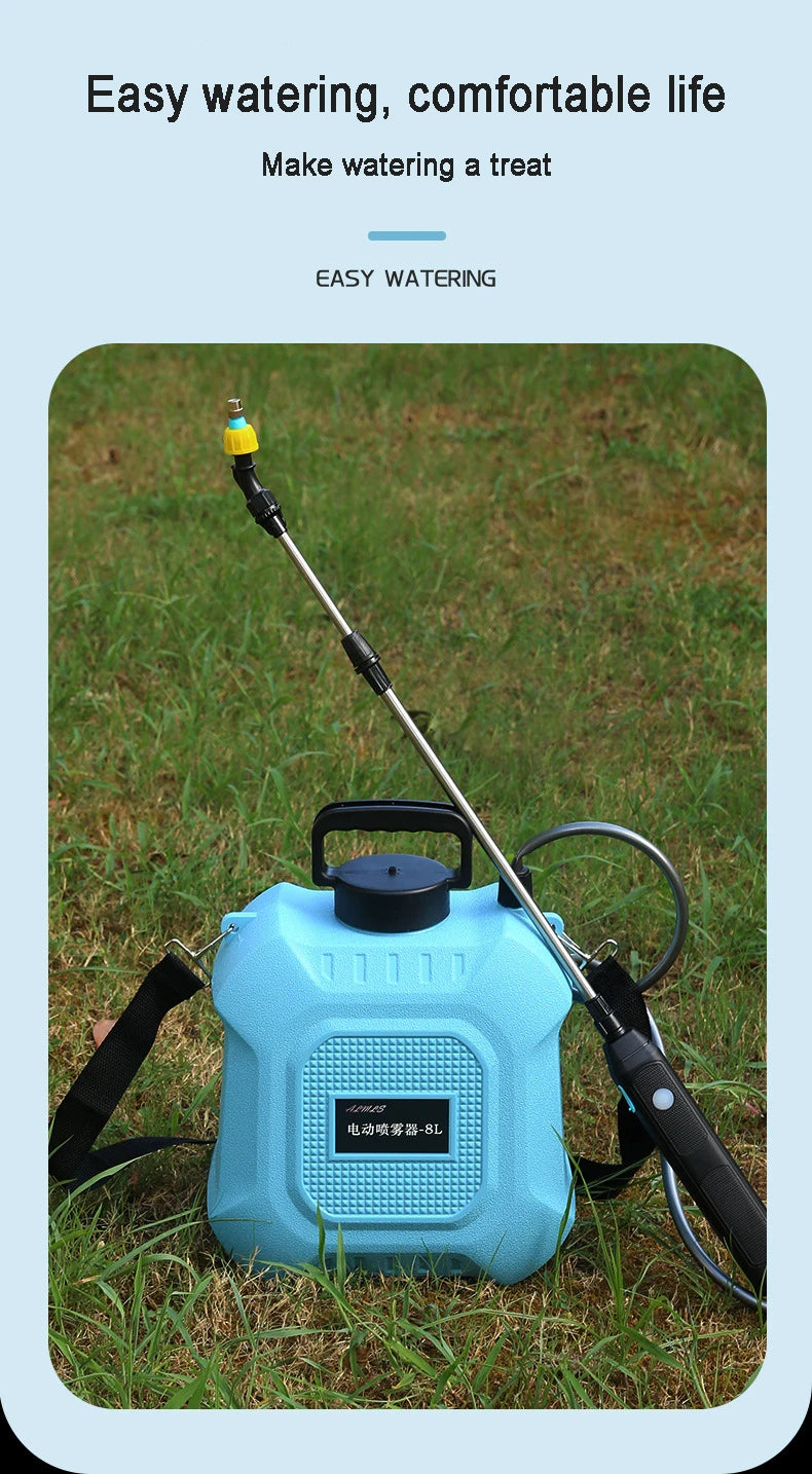 Portable Multi-purpose High Pressure Disinfection Spraying Machine Ultra Long Endurance Electric Sprayer for Farms Orchard 5L/8L