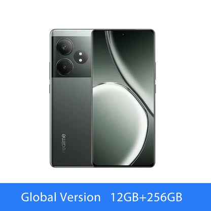 Global Version realme GT 6T 5G Smartphone 6000nit Hyper Display 120W SUPERVOOC Charge Snapdragon 7+ Gen 3 5500mAh Battery 50MP