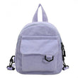 Women's Mini Backpack Fashion Solid Color Corduroy Small Simple Casual Traveling Large Capacity Durable Female's Schoolbag
