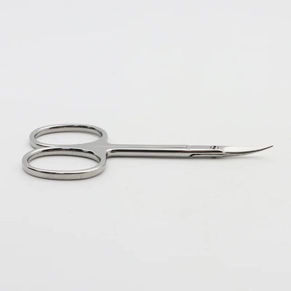 Professional Manicure Cuticle Scissors Japan Quality Stainless Steel Nail Scissors Curved Blade Nail Cuticle Trimmer Nippers
