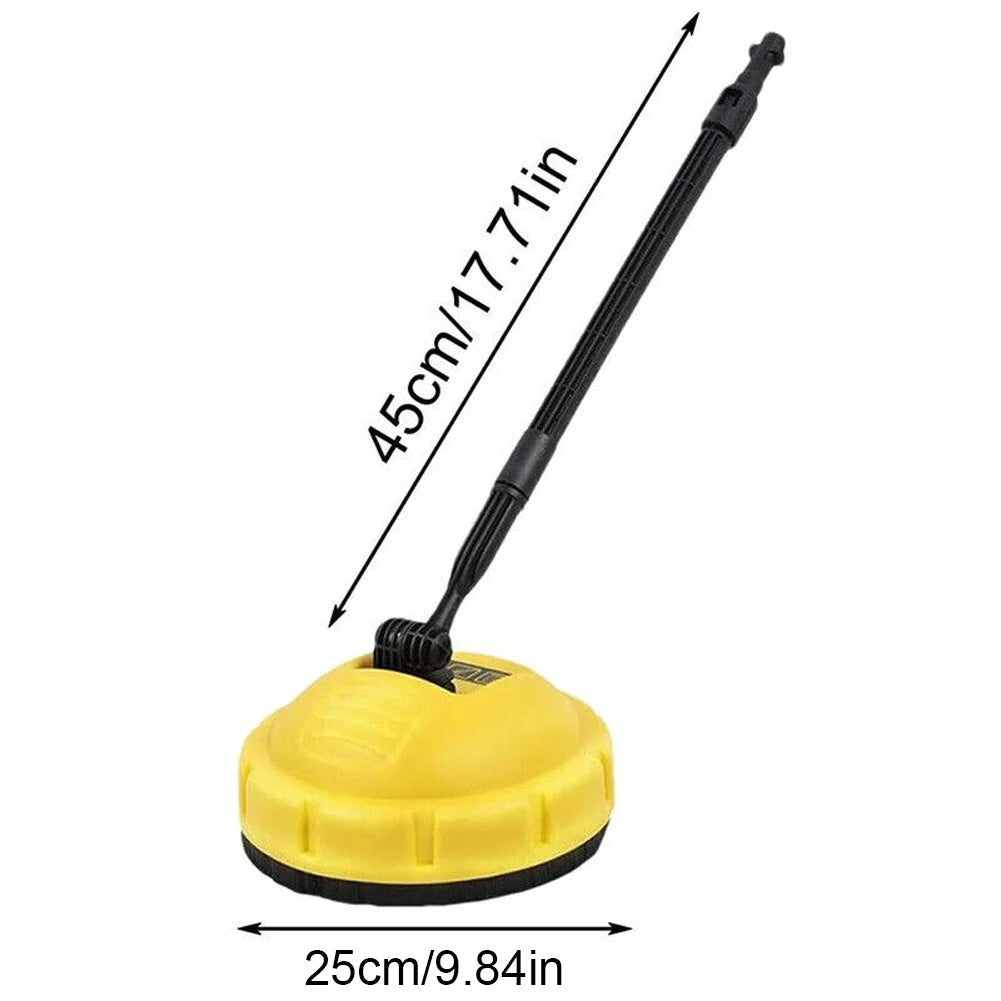 Long Handle Pressure Washer Rotary Brush High Pressure Washer Rotary Brush Adapter Deck Wall Patio Cleaner for Karcher K1-K7