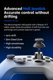 G6 wireless mobile game controller with Hall trigger and Hall joystick supporting Switch/PC/Android/iOS