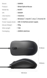 UGREEN USB Wired Mouse with Ergonomic Design 1200 DPI 3 Buttons Mouse for Laptops and PCs