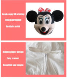 Mickey Minnie Mouse Mascot Set Cartoon Characters Cosplay Dress Suits Event Carnival Party Performance Props Birthday Gift