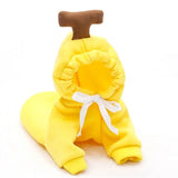 Cute Fruit Dog Clothes for Small Dogs Hoodies Warm Fleece Pet Clothing Puppy Cat Costume Coat for French Chihuahua Jacket Suit