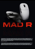 The New Vxe Mad R/R Major Gaming E-Sports Mouse Paw3395/3950 Dual-Mode Nonporous Lightweight Ergonomic Standard 8k