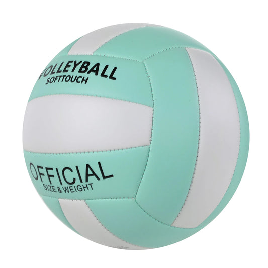 Balón de entrenamiento profesional de voleibol de tamaño 5 para jóvenes principiantes, ideal para practicar en interiores y voleibol de playa al aire libre.