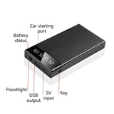 Car Jump Starter 10000mAh 12V Power Bank with USB Port LED Light Emergency Power Supplies Car Accessories Drop Shipping