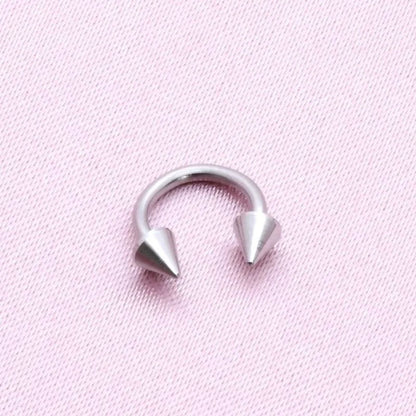 24 anéis de piercing de aço inoxidável multiuso 16G - aros de ferradura hipoalergênicos para nariz, cartilagem e muito mais