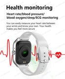 Smart Watch For Android IOS Watches 1.83inch HD Display Bluetooth Call Message Alert Music Sports Mode Smartwatch Men Women Ht30