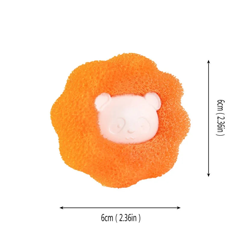 Reutilizável Pet Cabelo Removedor, Bola Lavanderia, Máquina de Lavar Filtro, Lã Adesivo, Pele de Gato, Lint Catcher, Casa, 1-5pcs