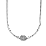925 sterling silver bracelet for men and women, suitable for necklaces, elegant accessories, high-end boutique gifts, new 