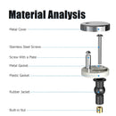 O-Shaped Toilet Seat Slow Close Quiet Lid Thickened Durable for Both Adults Children Universal Bathroom Accessories