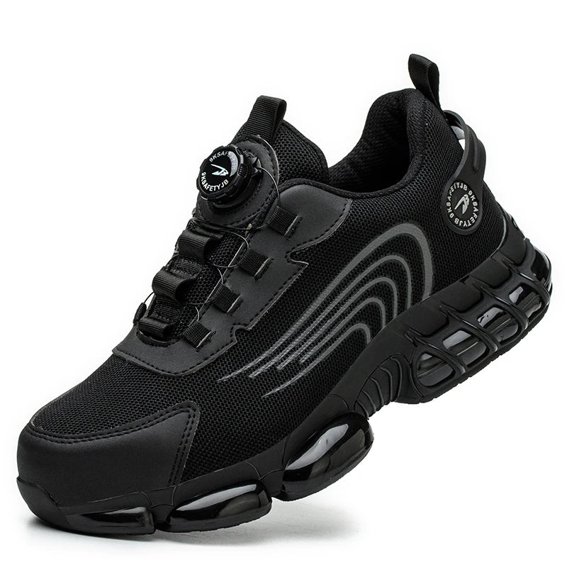 Lightweight Safety Shoes Men Women Work Shoes Steel Toe Cap Working Boots Sneakers Man Women Breathable Shoes Tactical Boots